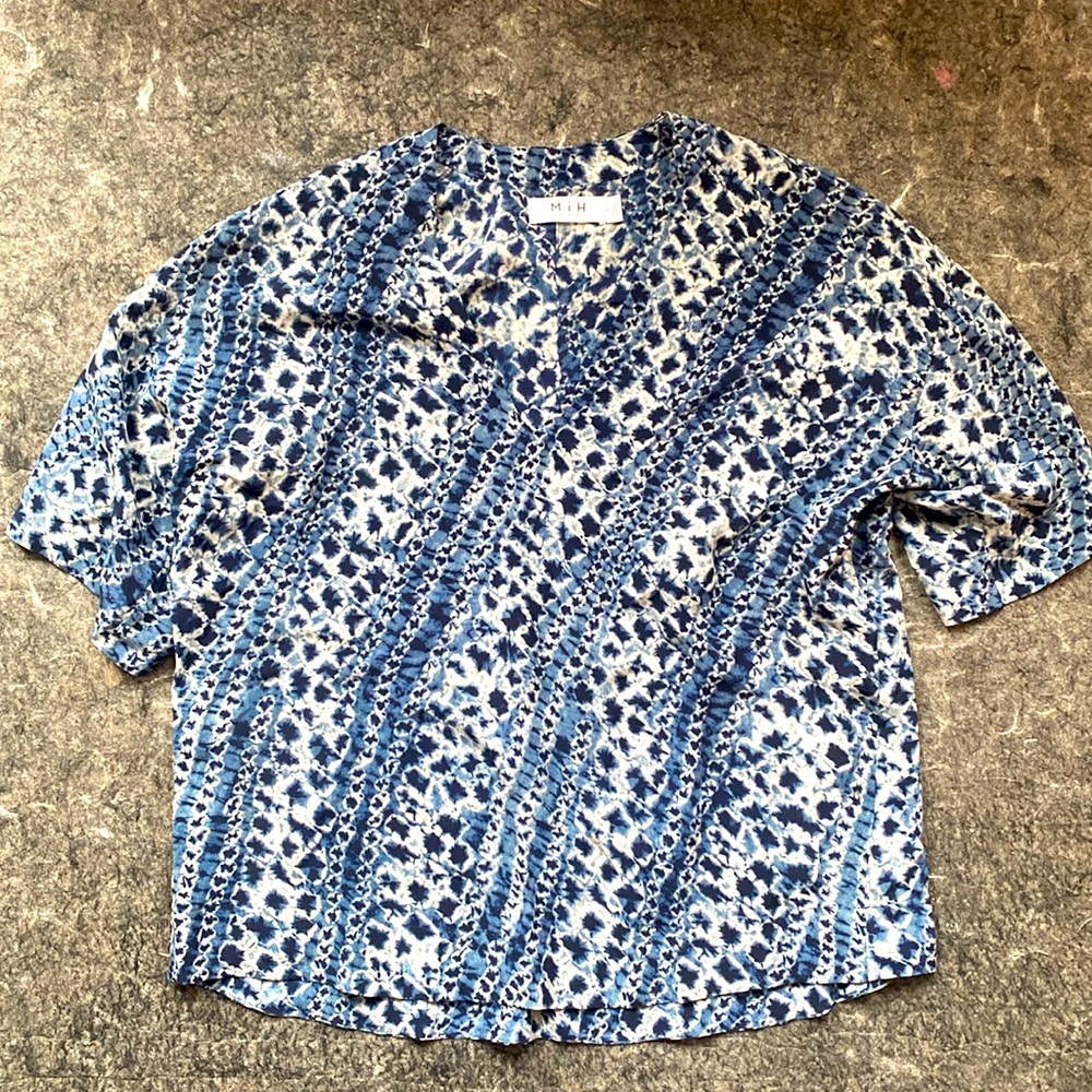 MiH Jeans flowy tie-dye too, S